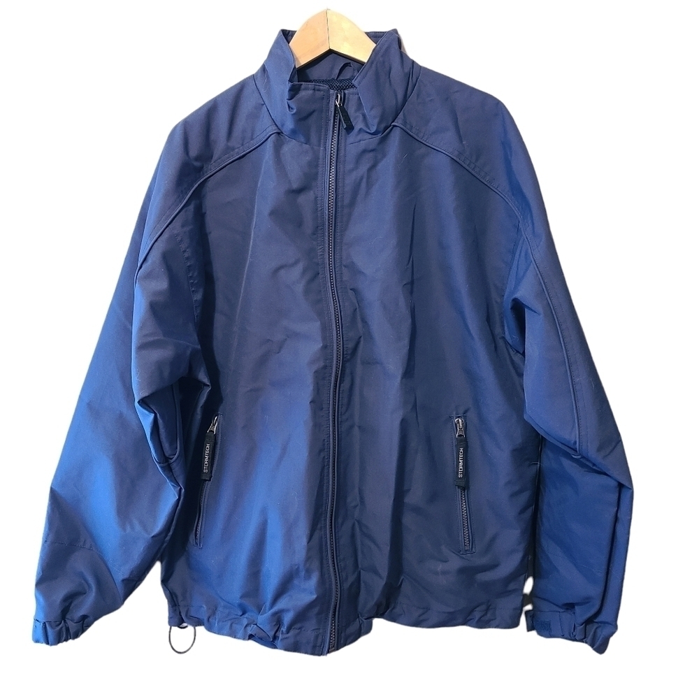 Storm  Tech blue zip-up long-sleeved mens spring jacket